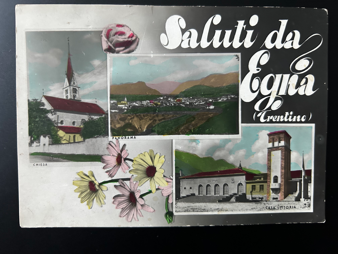 Alte Postkarte Saluti  Europa Postkarte 