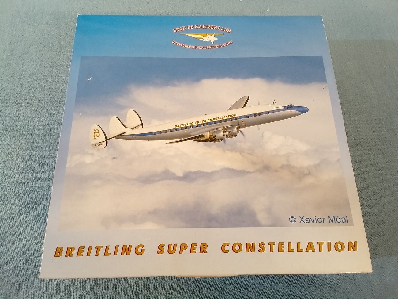 Breitling Super Constellation Passagier und Frachtflugzeug Diverses Flugzeuge 