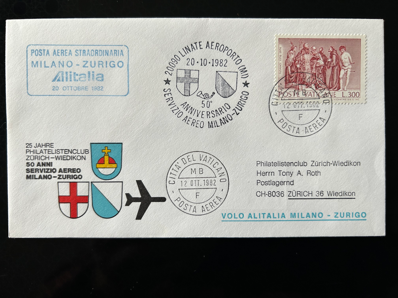 Brief AVIANCA Flugpost 1971  Avianca Briefe 