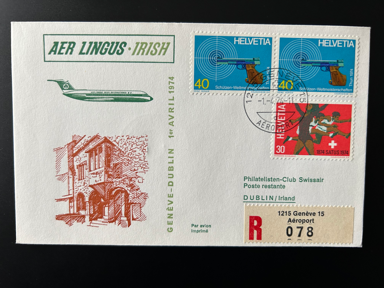 Brief AVIANCA Flugpost  1971 3  Avianca Briefe 