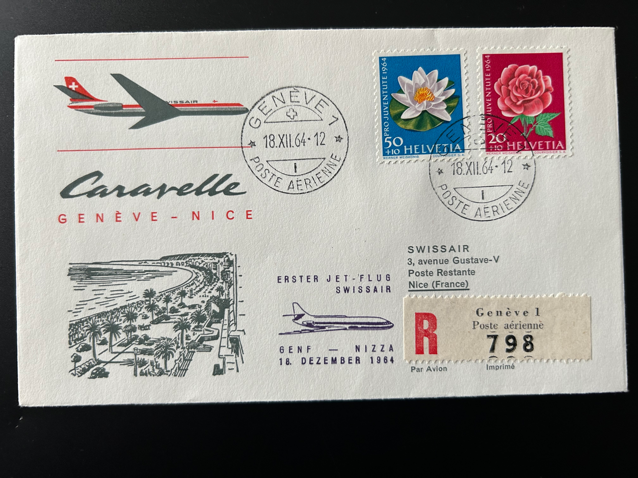 Brief AVIANCA Flugpost  1971 3  Avianca Briefe 