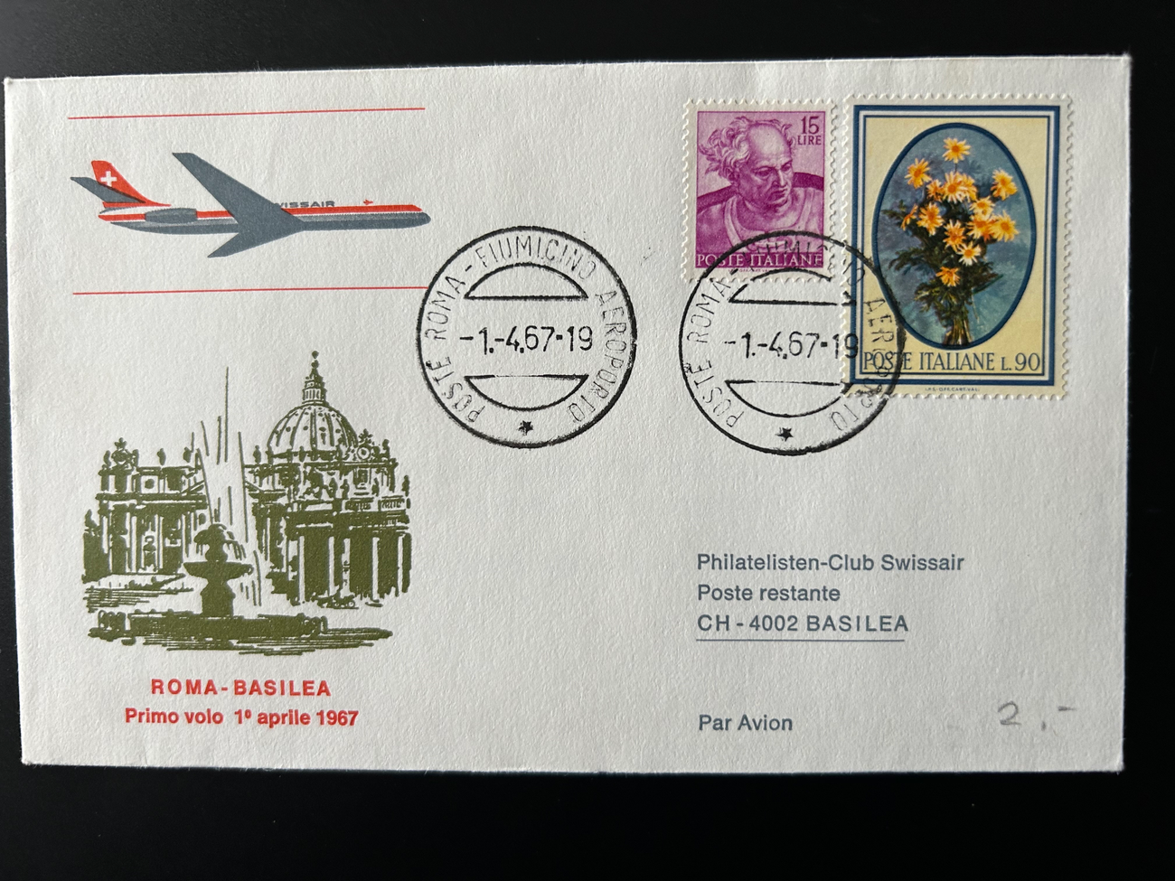 Brief AVIANCA Flugpost  1971 3  Avianca Briefe 