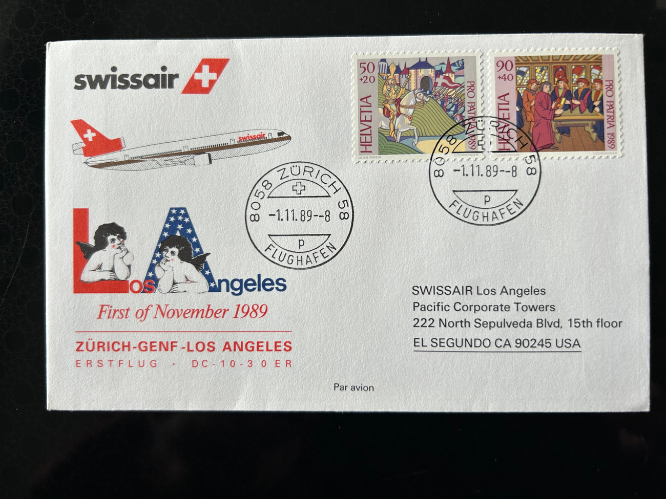 Brief AVIANCA Flugpost 1971  Avianca Briefe 