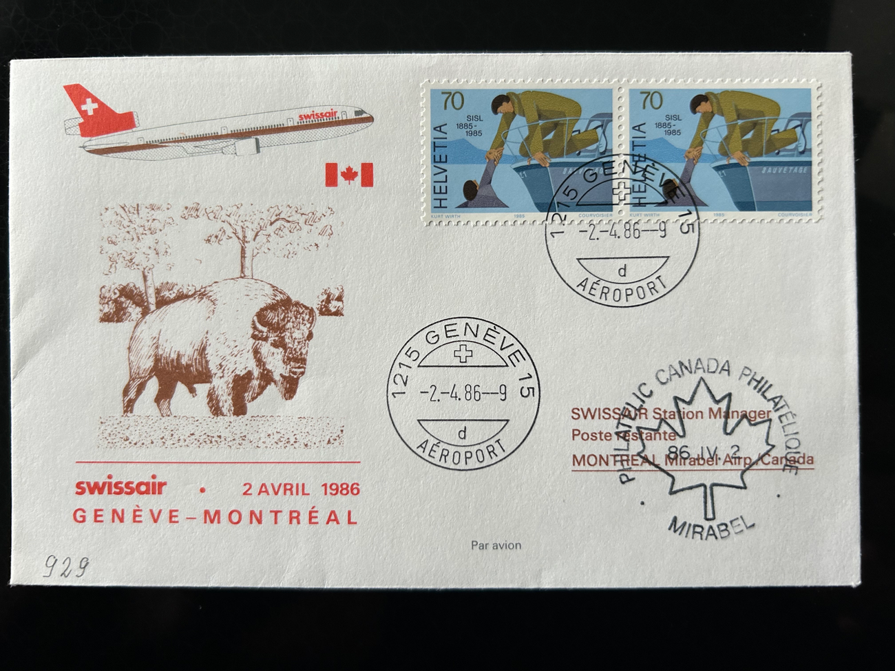 Swissair Flugzeug DC-10  Swissair Flugzeuge 