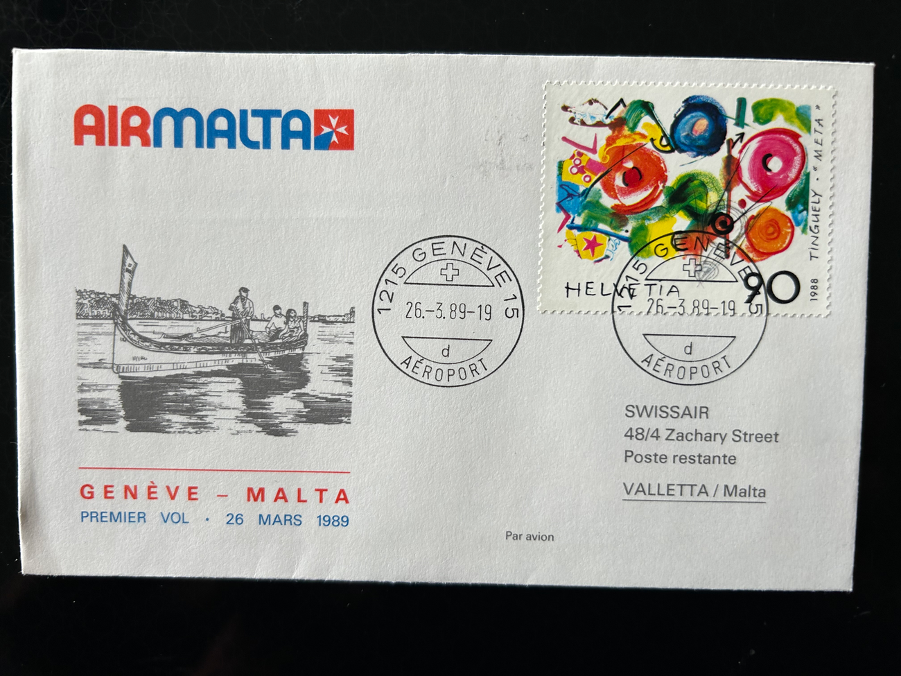 Brief AVIANCA Flugpost 1971  Avianca Briefe 