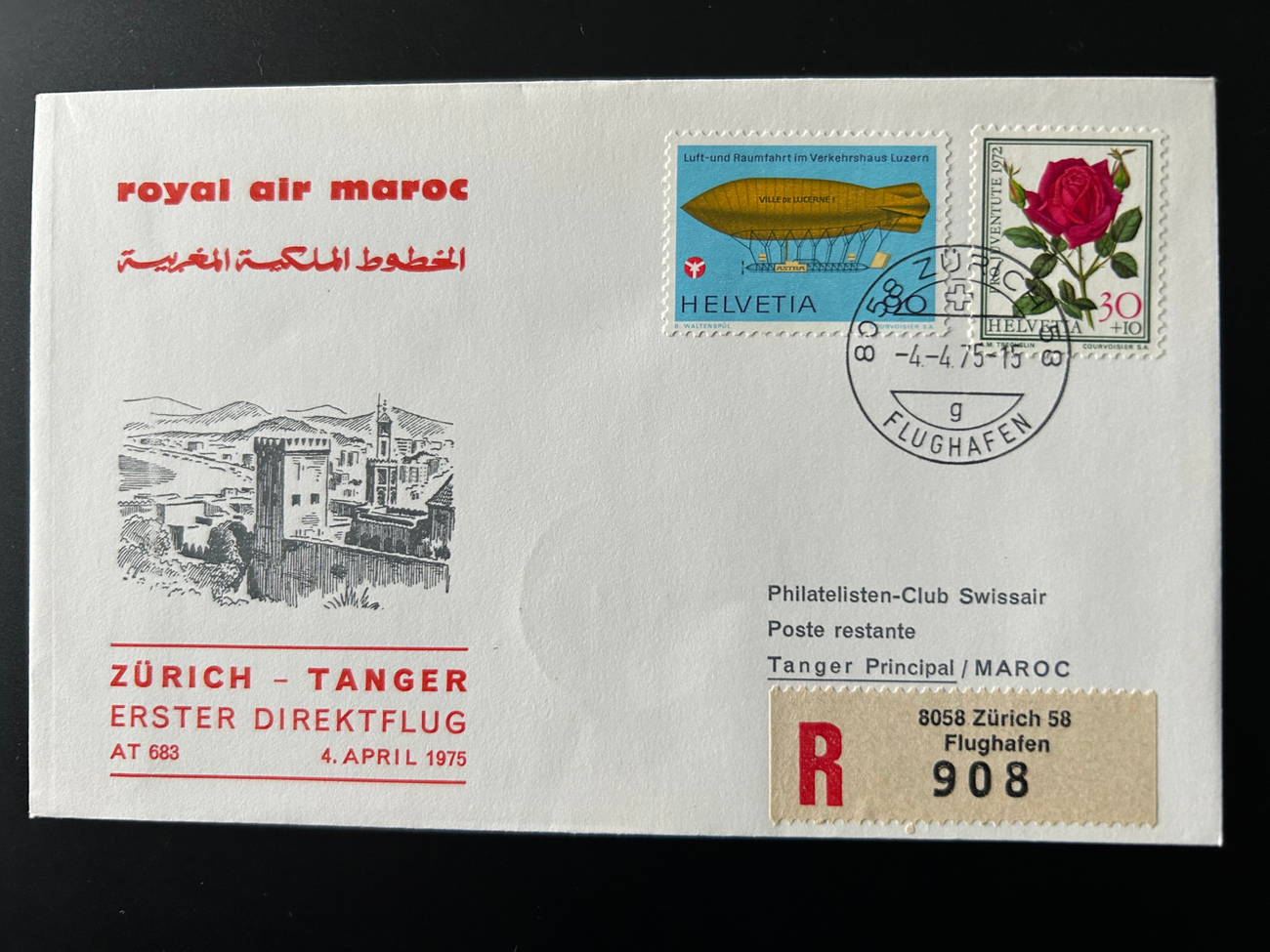 Brief AVIANCA Flugpost  1971 3  Avianca Briefe 