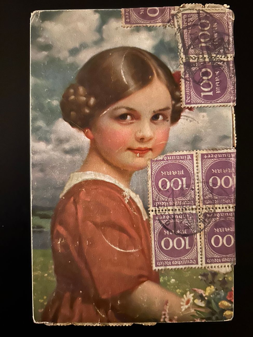 Postkarte Deutschland 19…  Europa Postkarte 