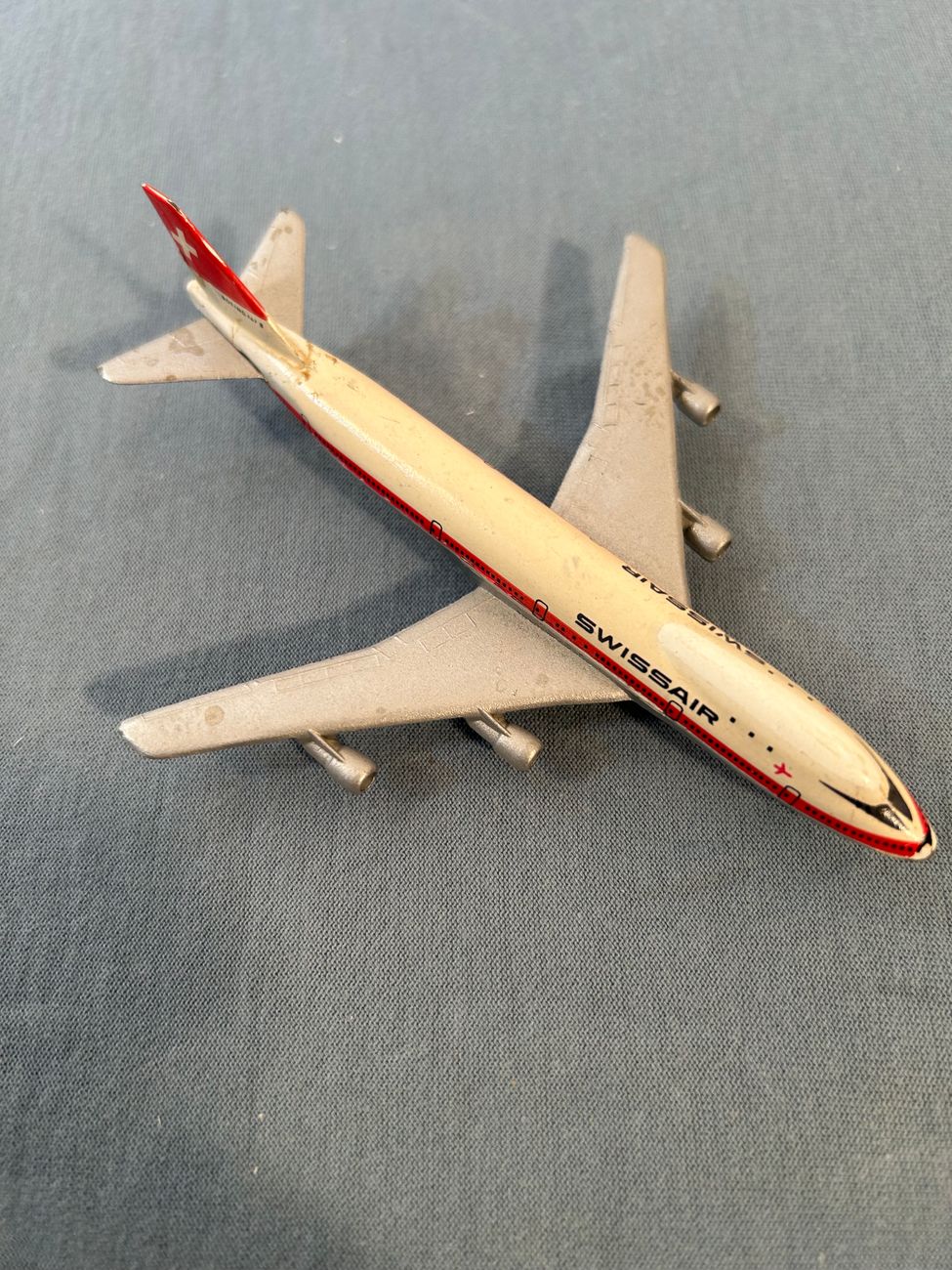 Swissair Flugzeug Boein 747 B  Swissair Flugzeuge 