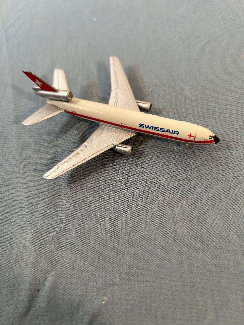 Swissair Flugzeug DC-10 Schuco  Swissair Flugzeuge 