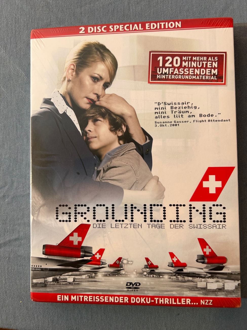 Swissair Grounding  Swissair Werbung 