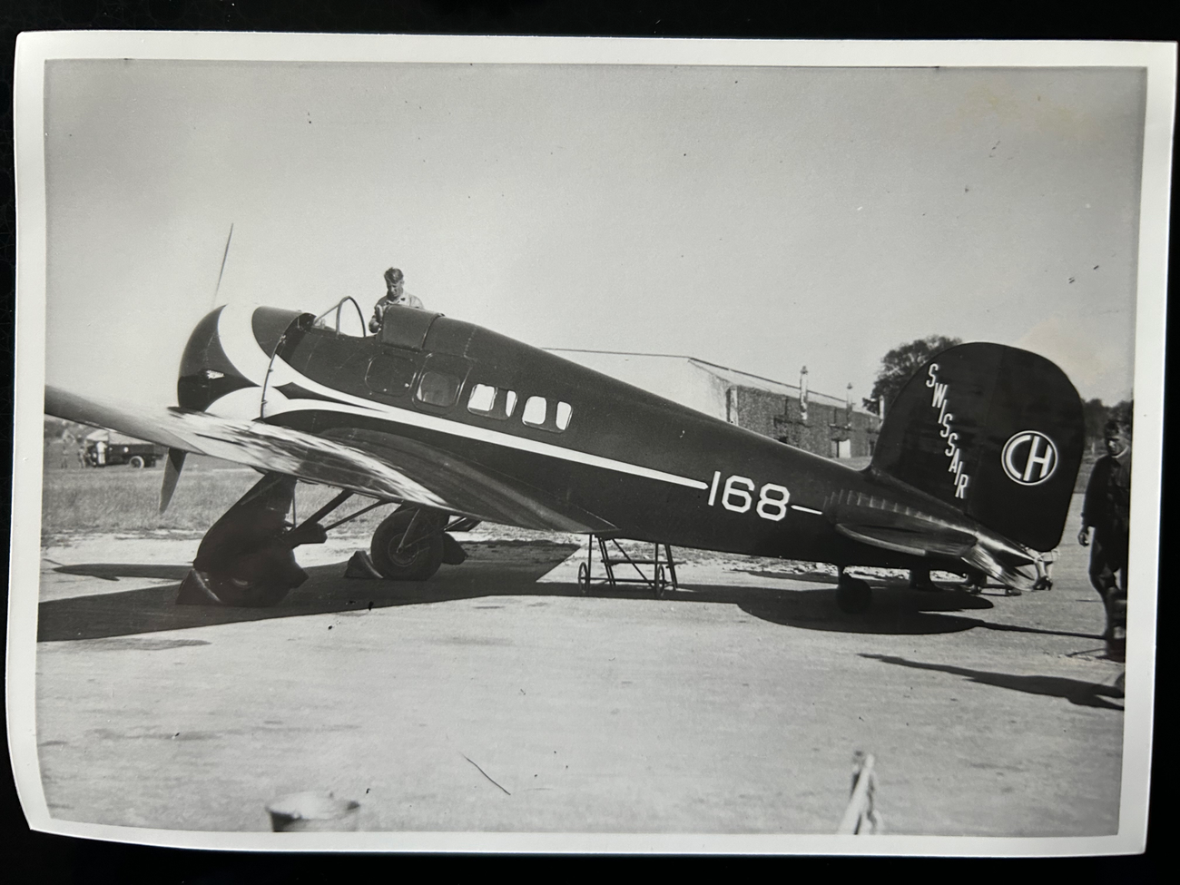 Swissair Postkarte 11  Swissair Postkarte 