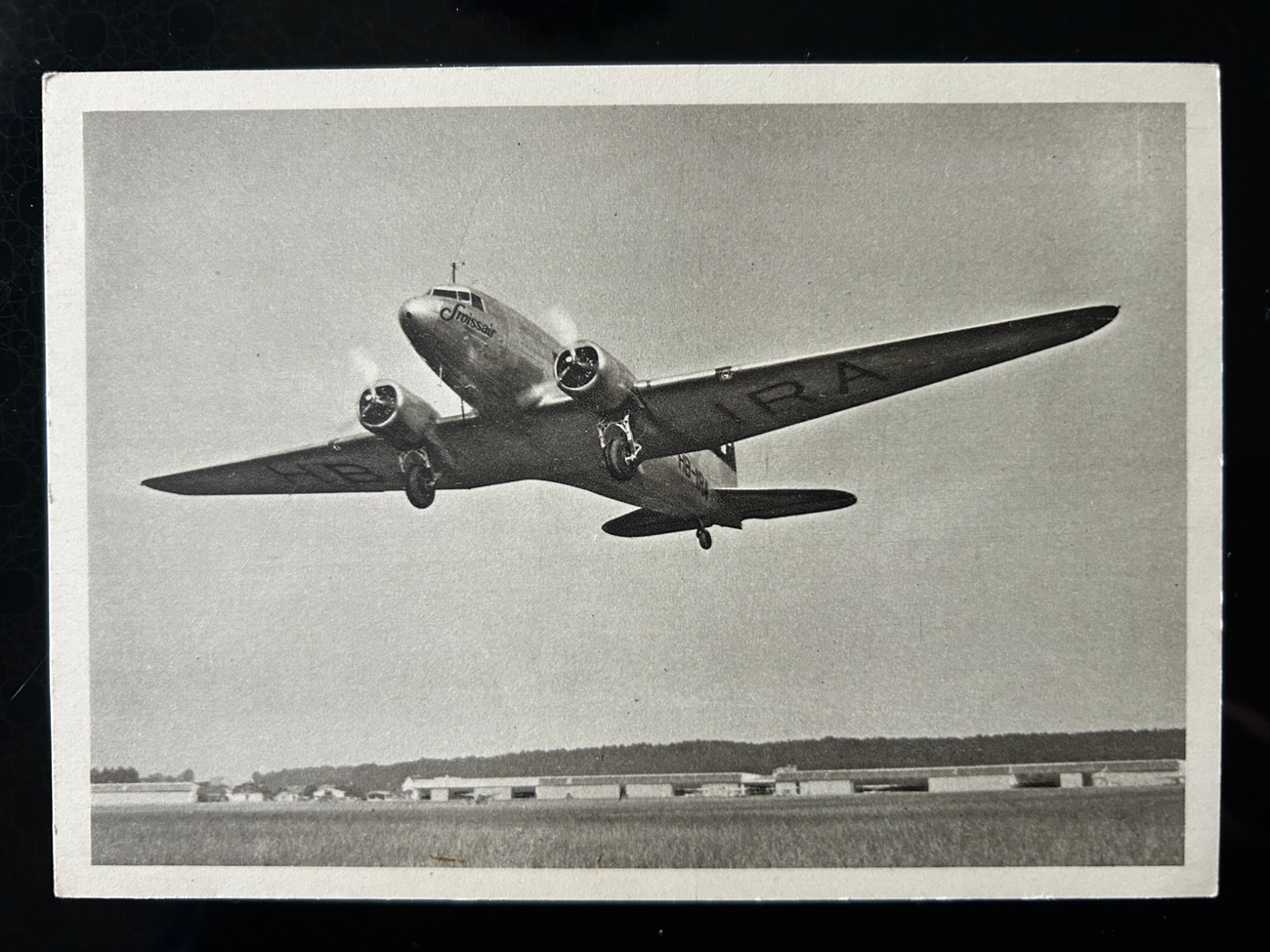 Swissair Postkarte 13  Swissair Postkarte 