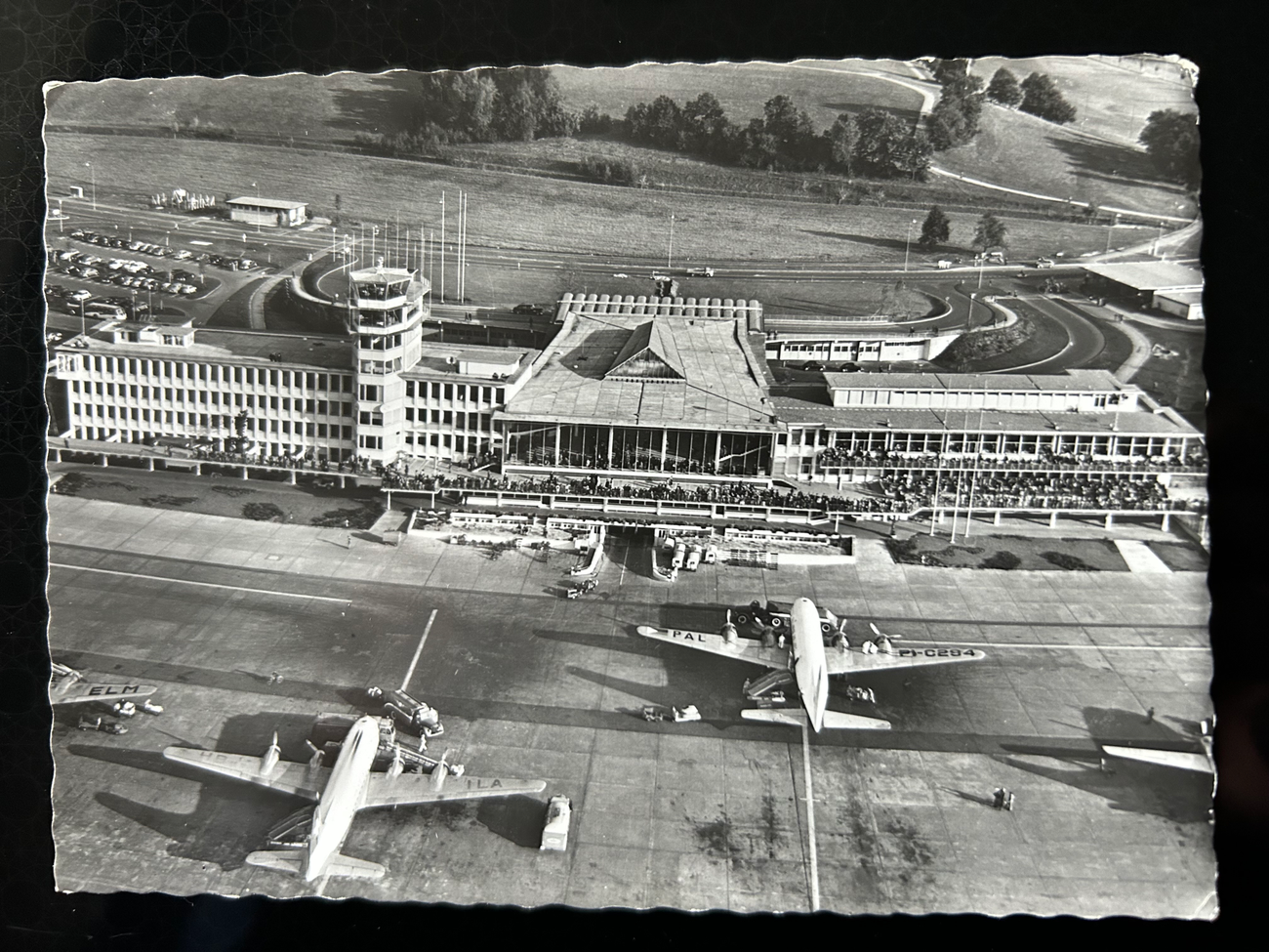 Swissair Postkarte 17  Swissair Postkarte 