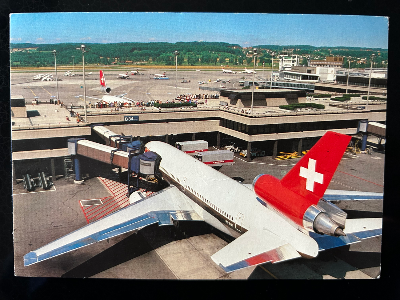 Swissair Werbung 13  Swissair Werbung 