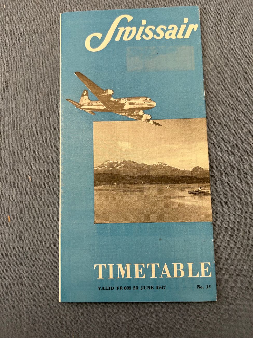 Swissair Werbung 12 -  - Swissair - Werbung - 