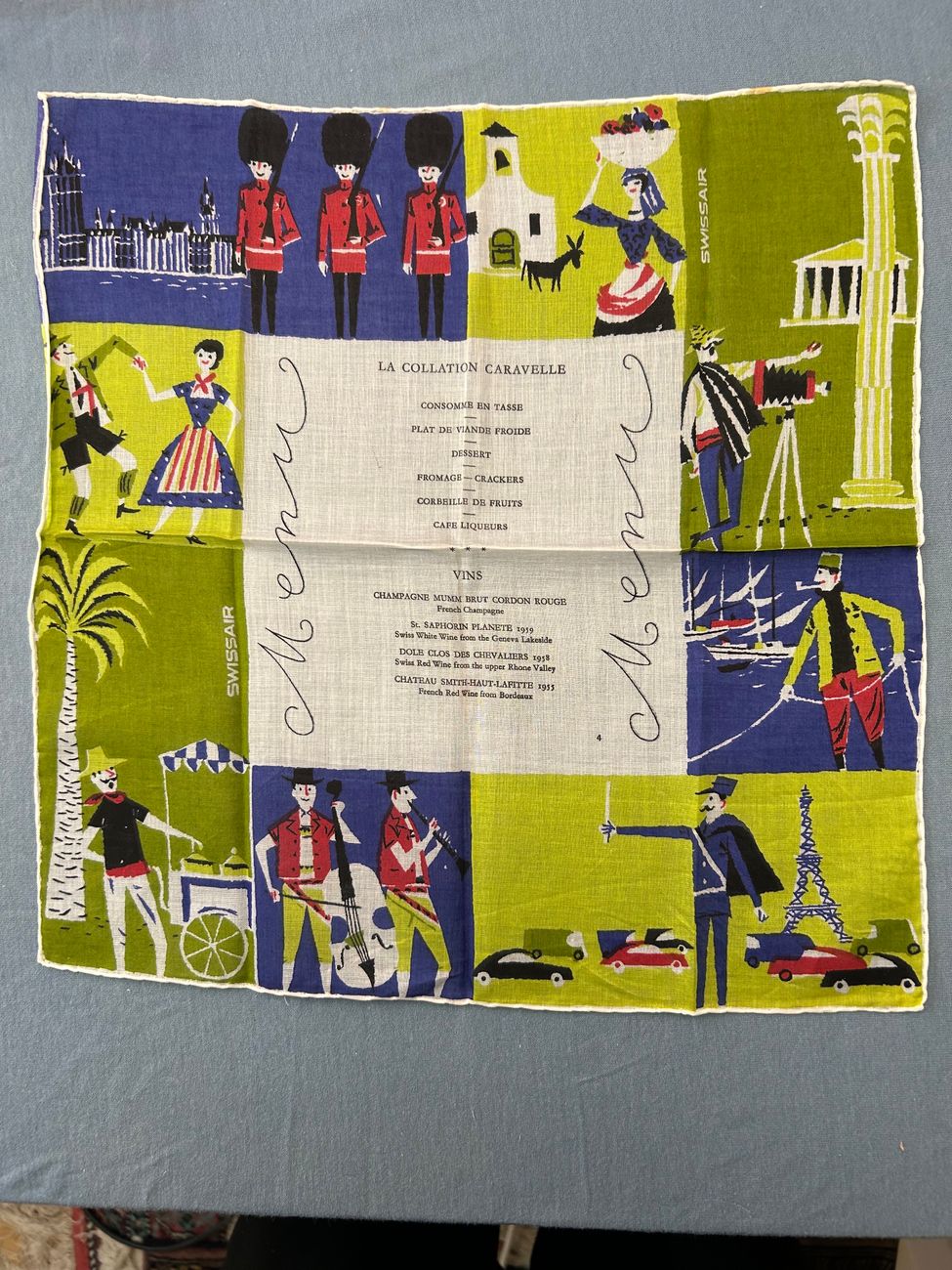 Swissair Werbung 19  Swissair Werbung 