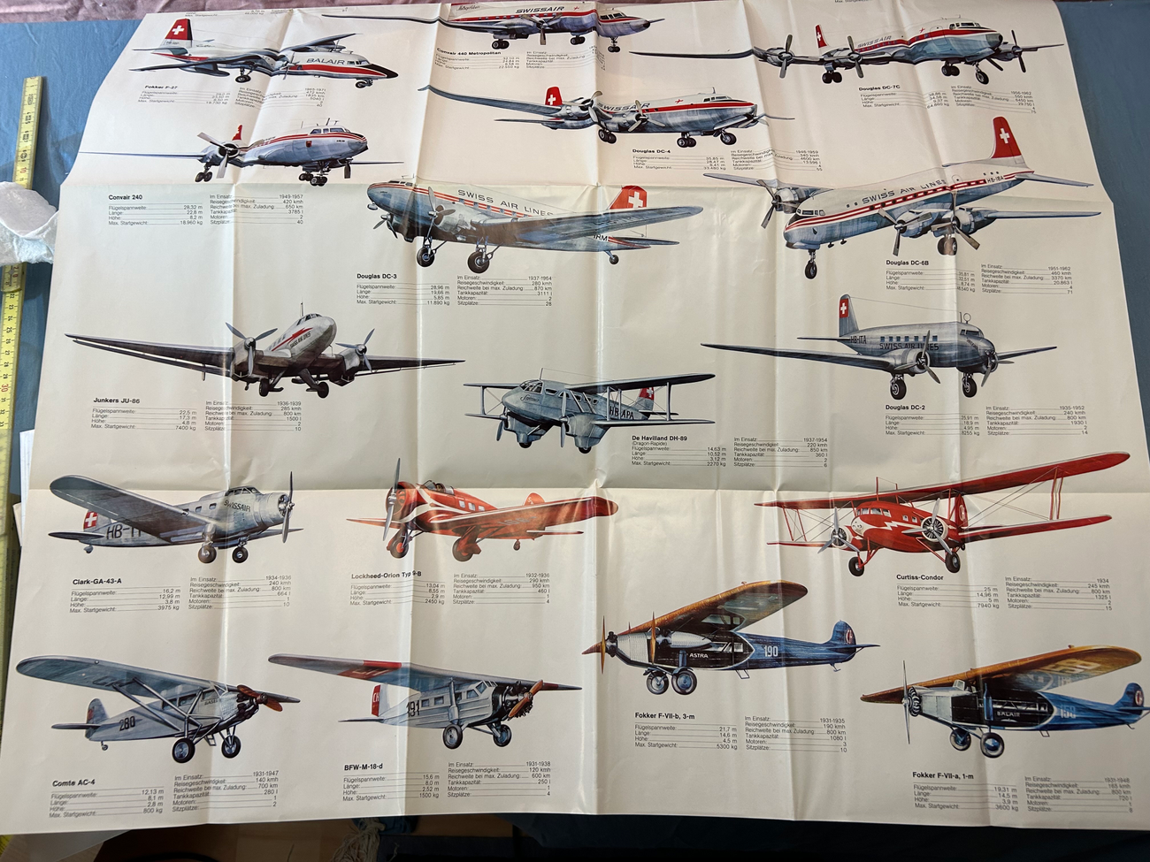 Swissair Werbung 24  Swissair Werbung 