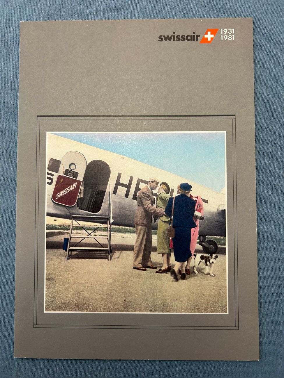 Swissair Werbung 13  Swissair Werbung 