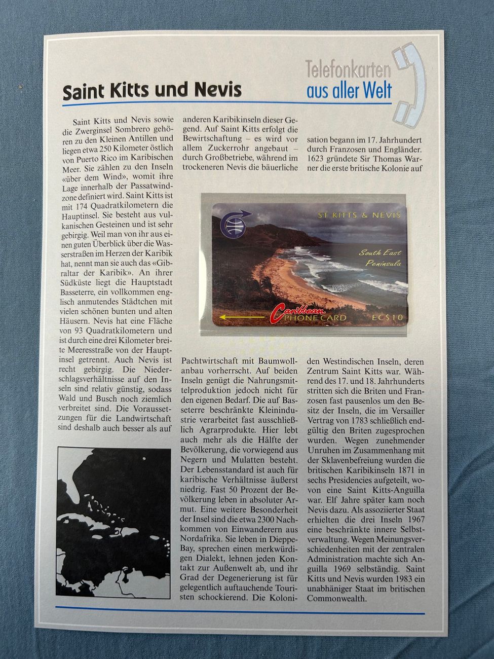 Taxkarten Global Saint Kits und Nevis -  - Global - Taxkarte - 