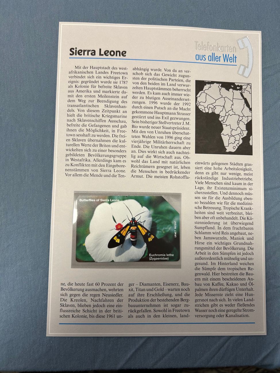 Taxkarten Global Sierra Leone -  - Global - Taxkarte - 