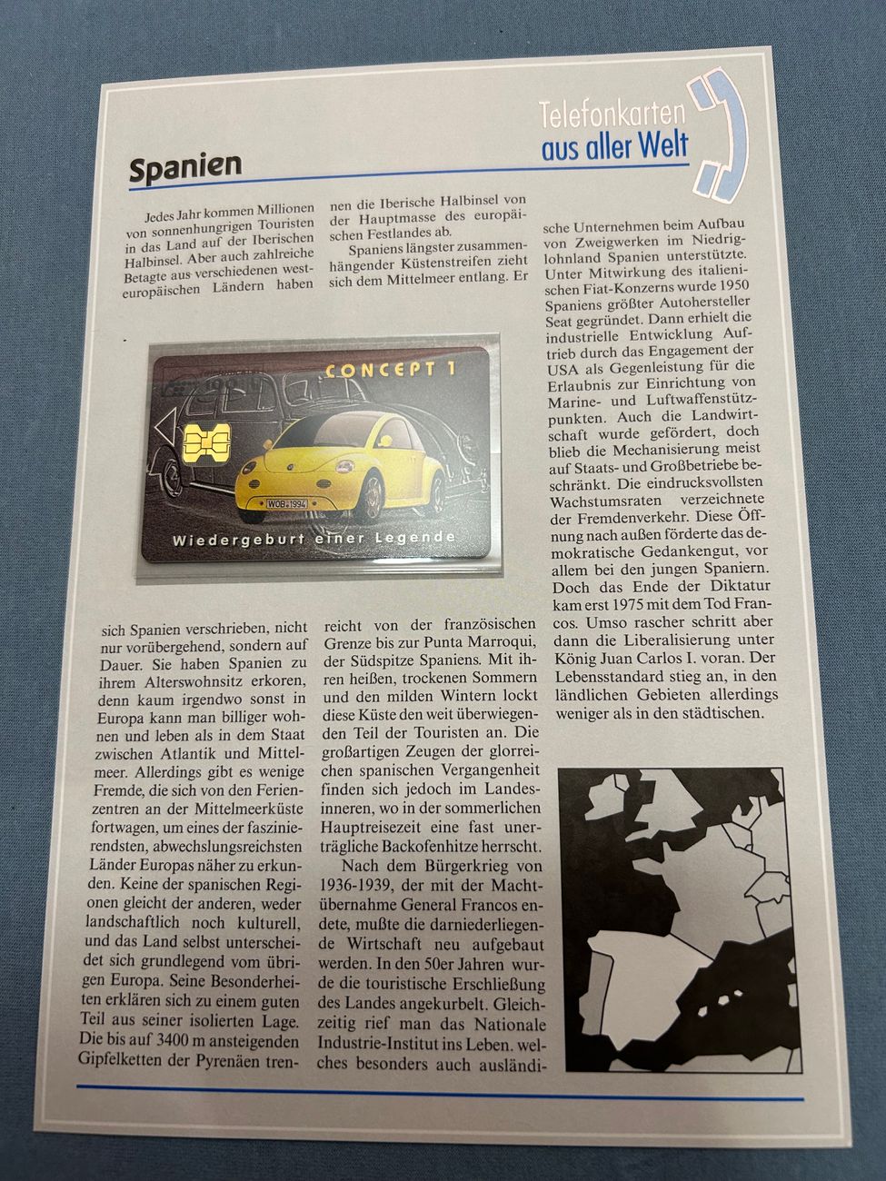 Taxkarten Global Spanien -  - Global - Taxkarte - 