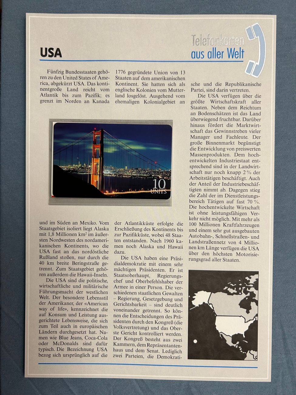 Taxkarten Global USA  Global Taxkarte 