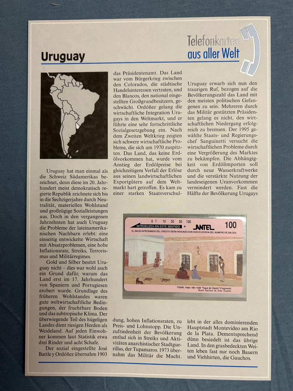 Taxkarten Global Uruguay  Global Taxkarte 