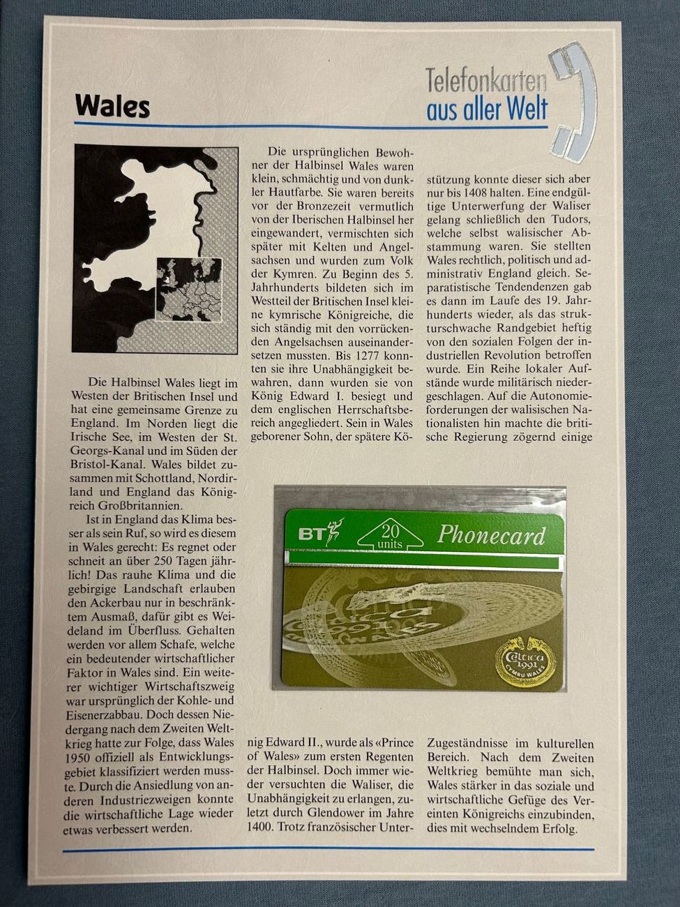 Taxkarten Global Wales  Global Taxkarte 