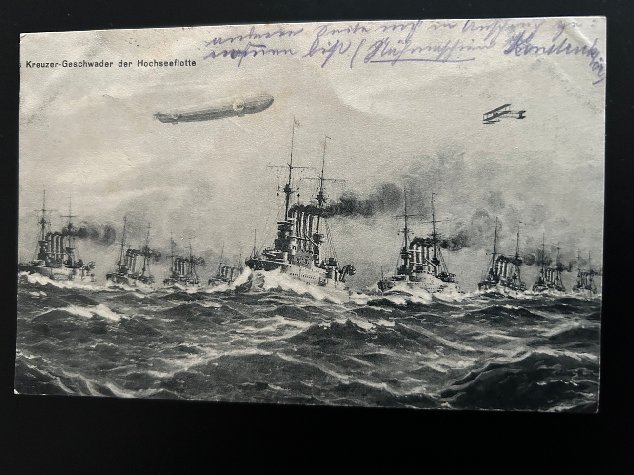 Zeppelin Postkarte 19  Diverses Zeppelin Postkarte