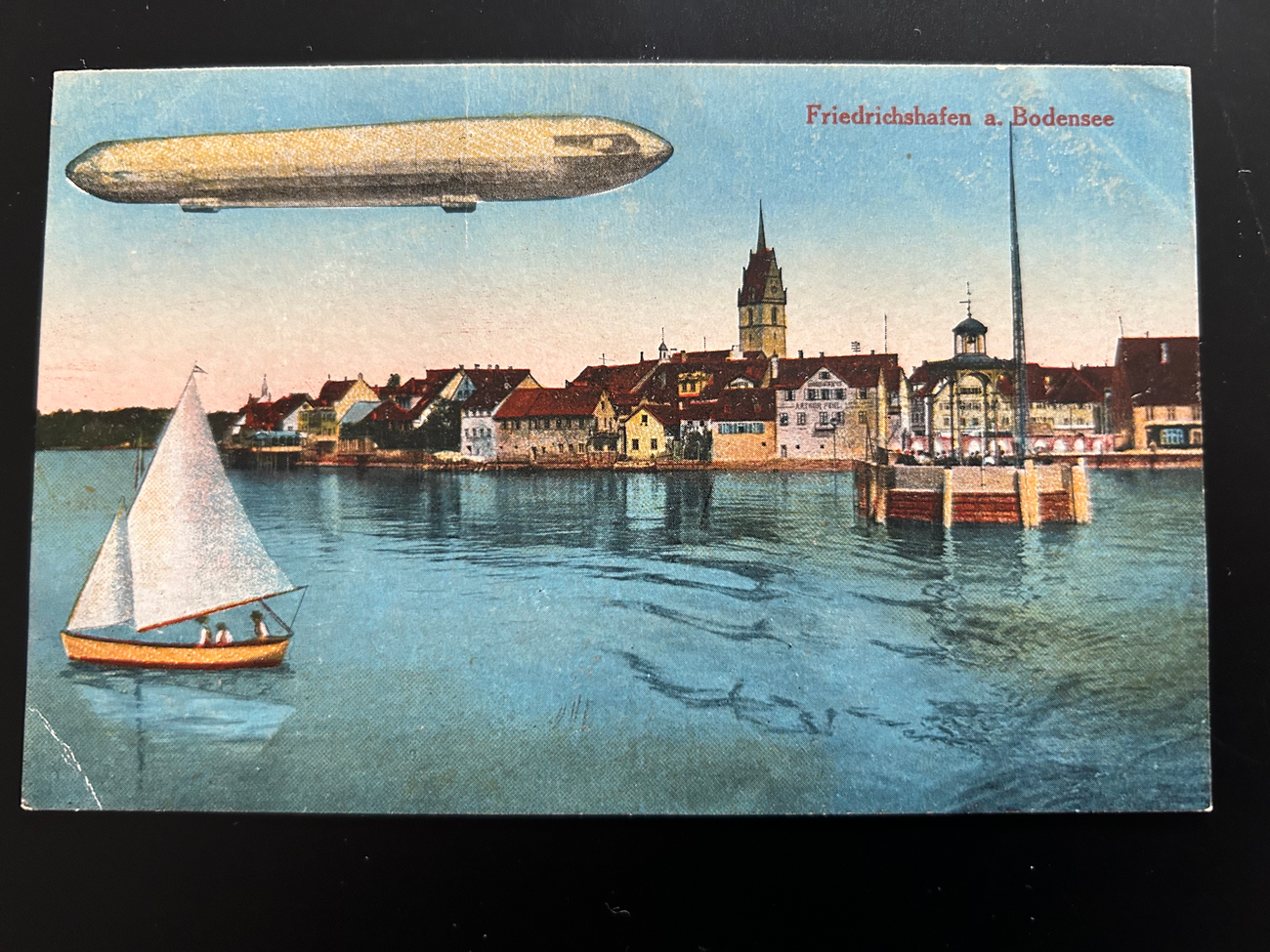 Zeppelin Postkarte 1 -  - Diverses - Zeppelin - Postkarte
