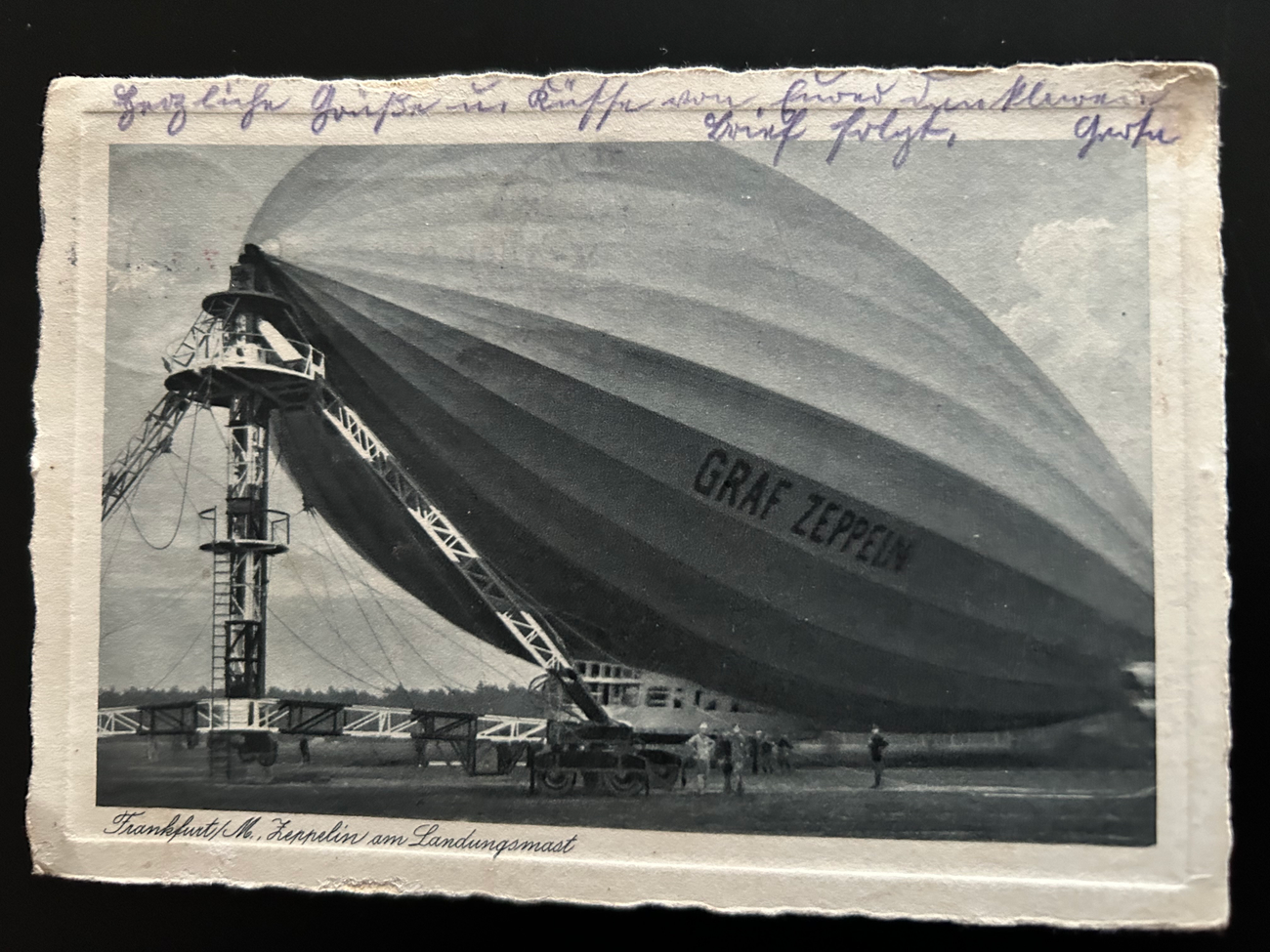 Zeppelin Postkarte 20  Diverses Zeppelin Postkarte