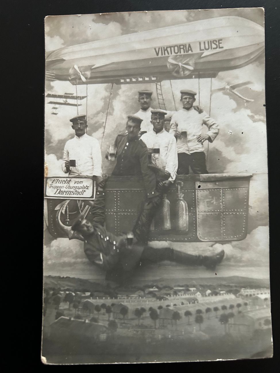 Zeppelin Postkarte 22  Diverses Zeppelin Postkarte