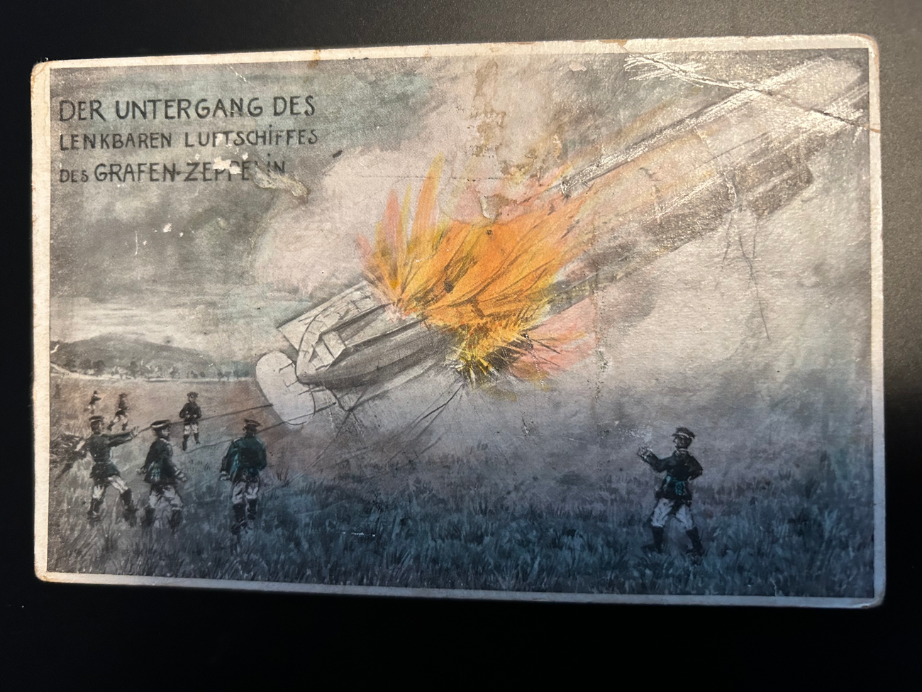 Zeppelin Postkarte 26  Diverses Zeppelin Postkarte