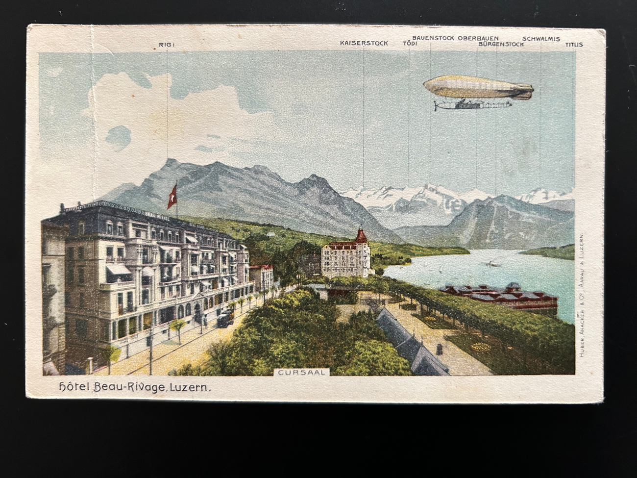 Zeppelin Postkarte 2 -  - Diverses - Zeppelin - Postkarte