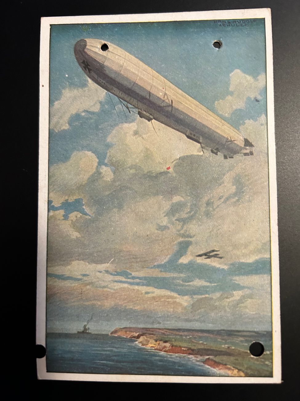 Zeppelin Postkarte 31  Diverses Zeppelin Postkarte