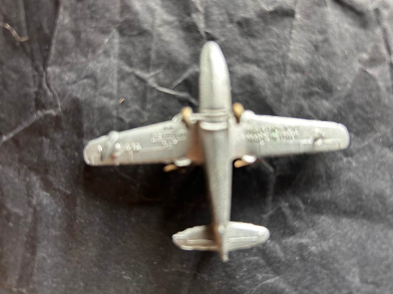 Flugzeug Piaggio 133 Made in Italy Mercley  Rar  Blechspielzeug  