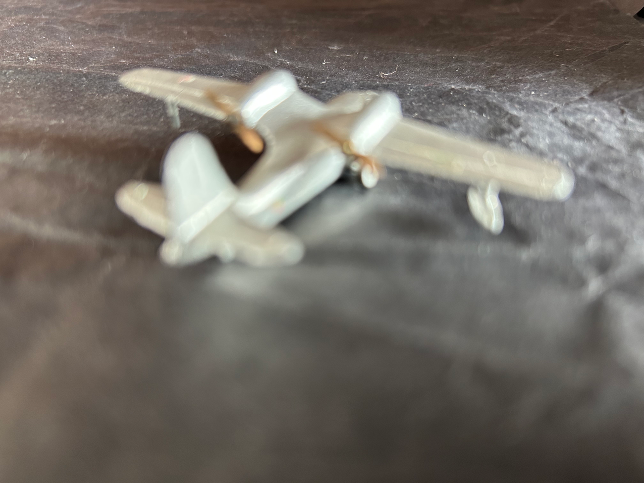 Flugzeug Piaggio 133 Made in Italy Mercley  Rar  Blechspielzeug  