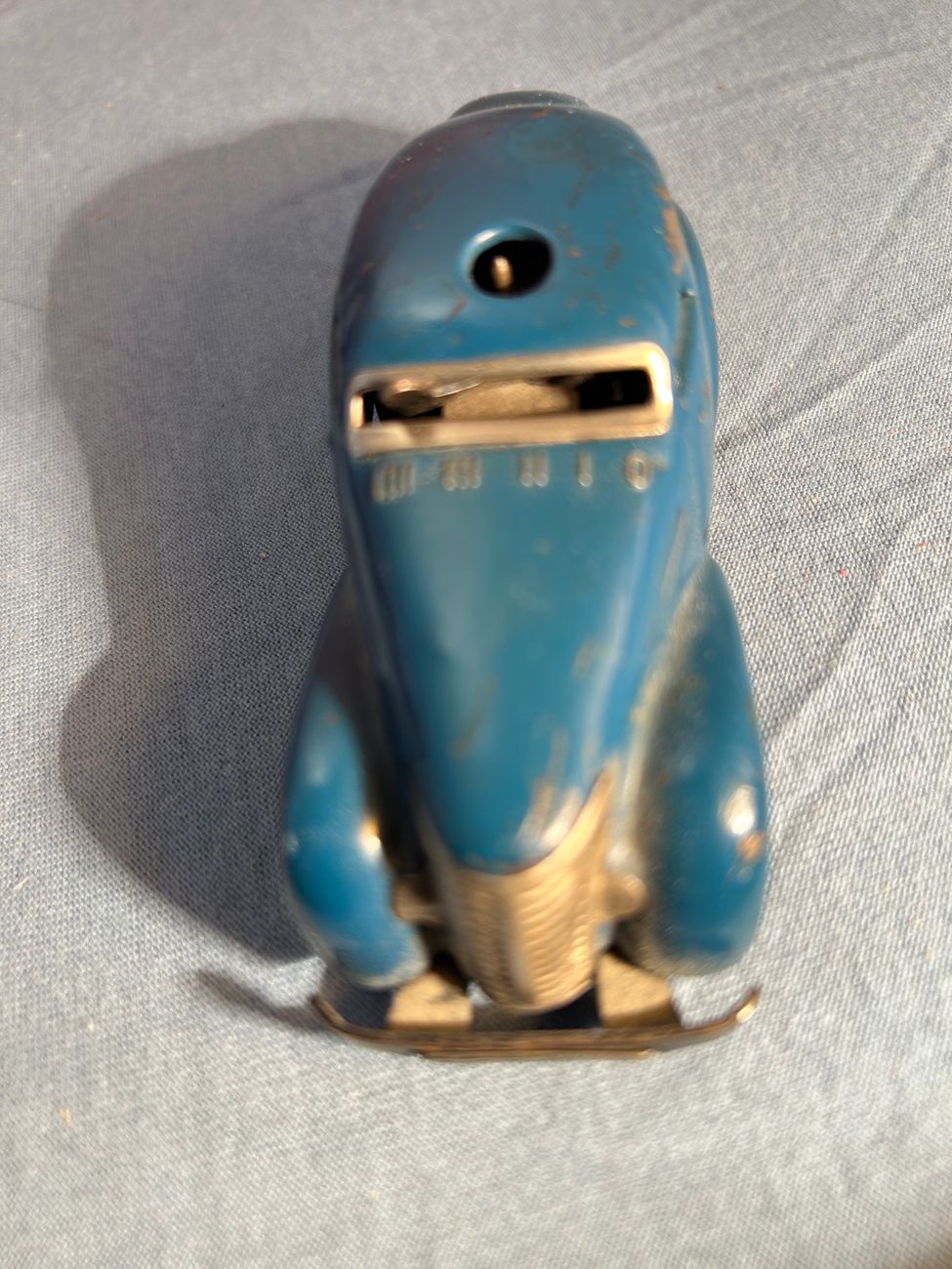 Schuco 1001 rot Fahrt ohne herunter zu fallen  SCHUCO 1000 