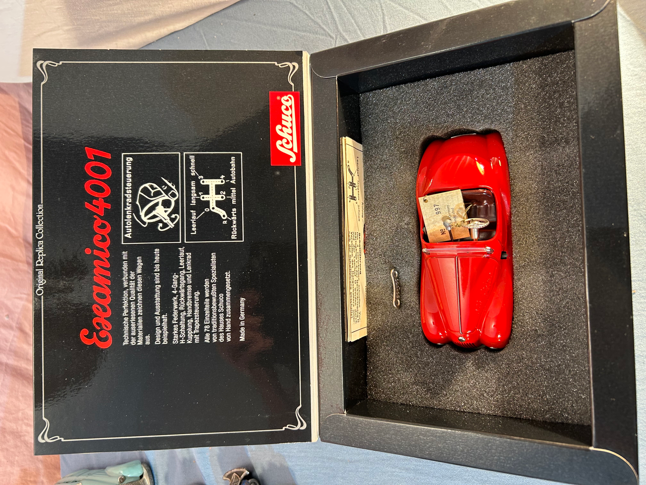 Schuco 4001 Replica Original Replica Collection  SCHUCO 4000 