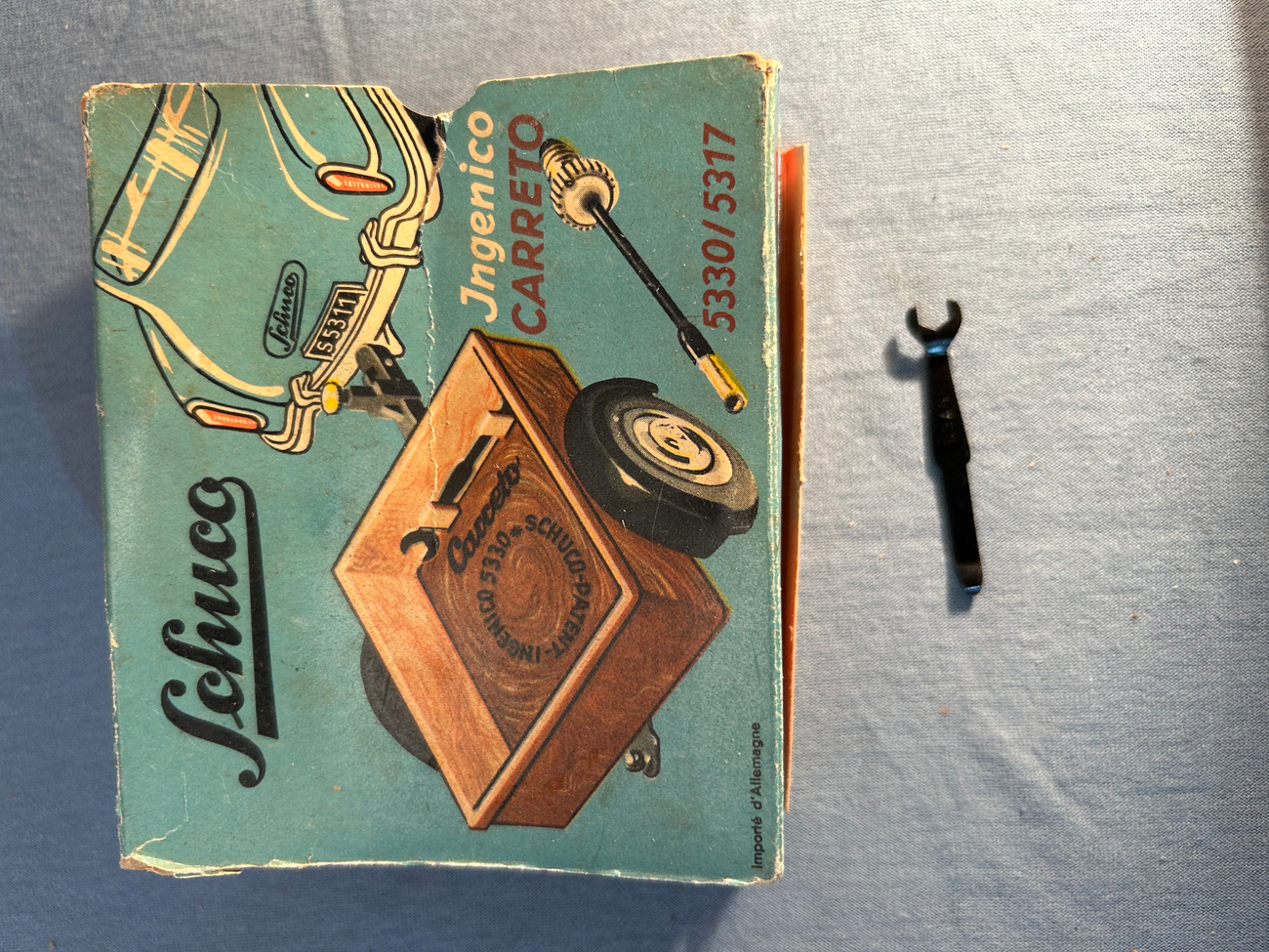 Schuco 5330 5317 Schuco Anhänger  SCHUCO 5000 