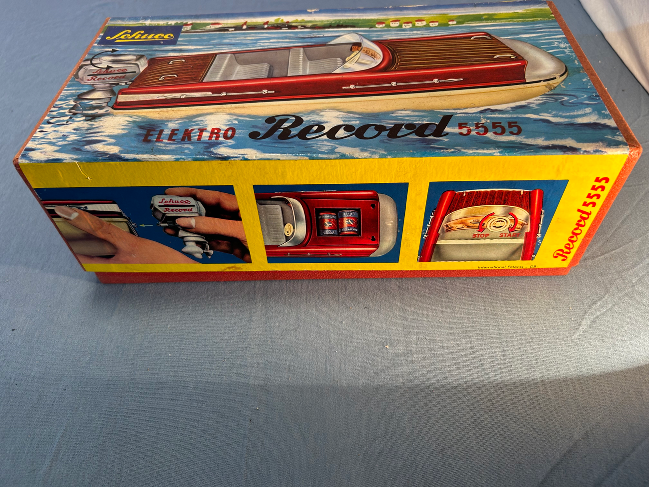 Schuco Elektro Boot 5555 Schuco Elektro-Boot Record  SCHUCO 5000 