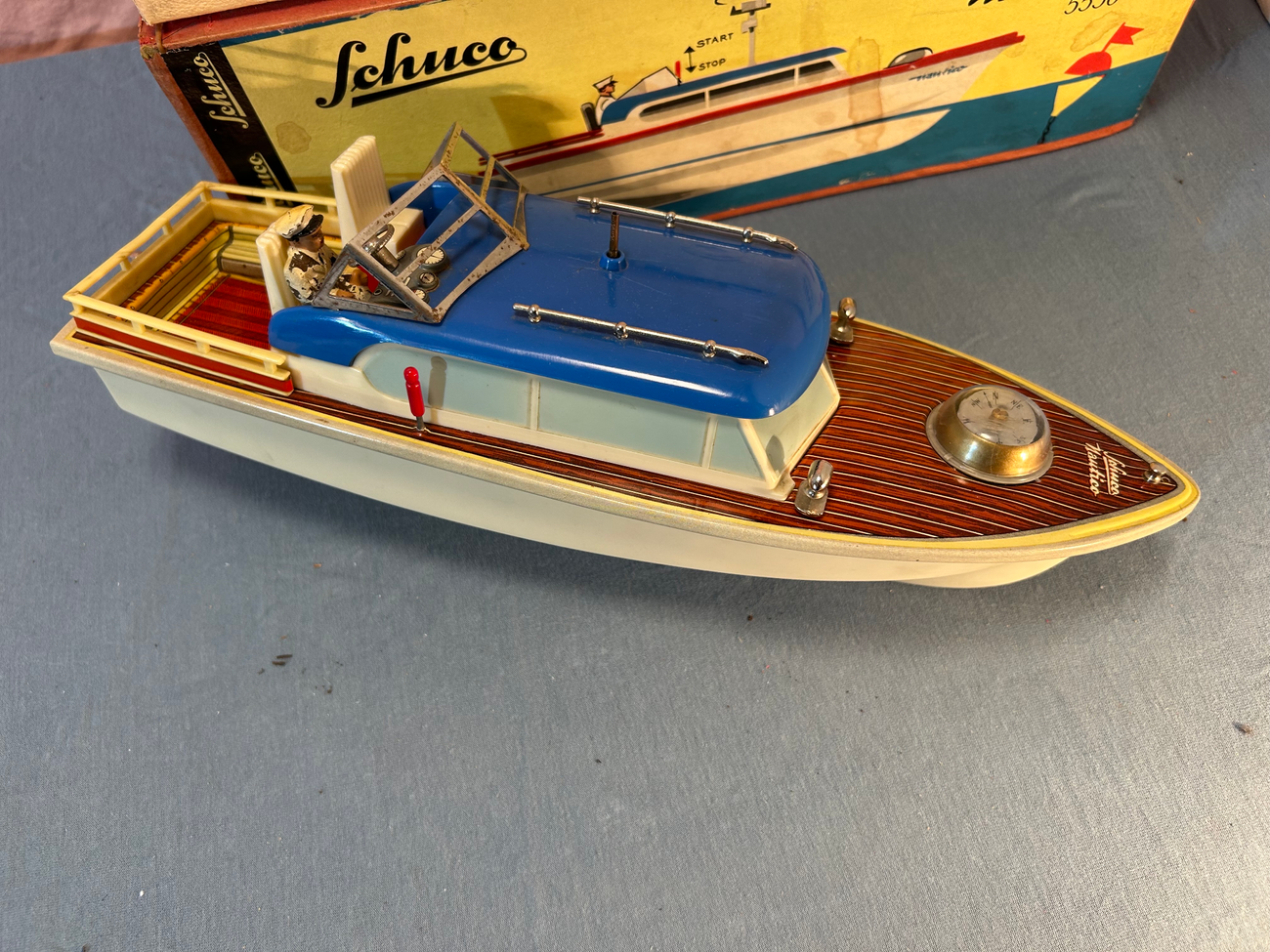 Schuco Elektro Nautico 5550 Schuco Elektro -Boot  SCHUCO 5000 