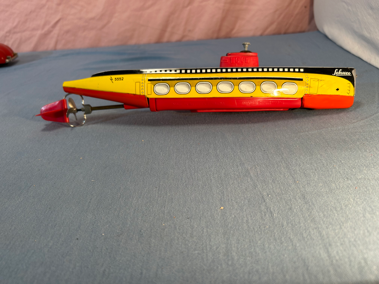 Flugzeug Piaggio 133 Made in Italy Mercley  Rar  Blechspielzeug  