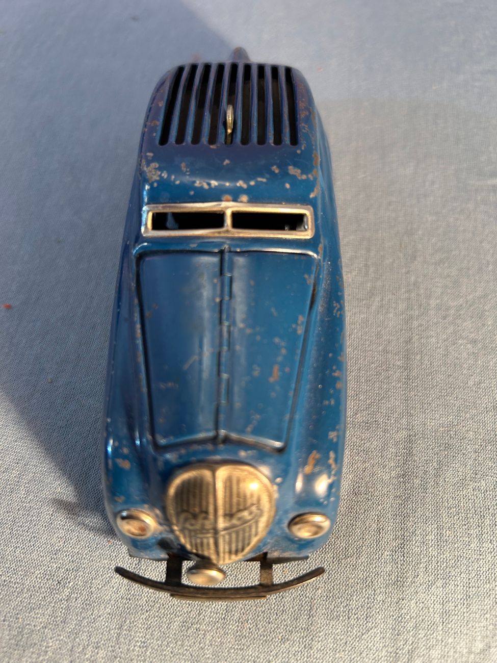 Schuco Kommando 2000 blau Gebrauchen Zustand  SCHUCO 2000 