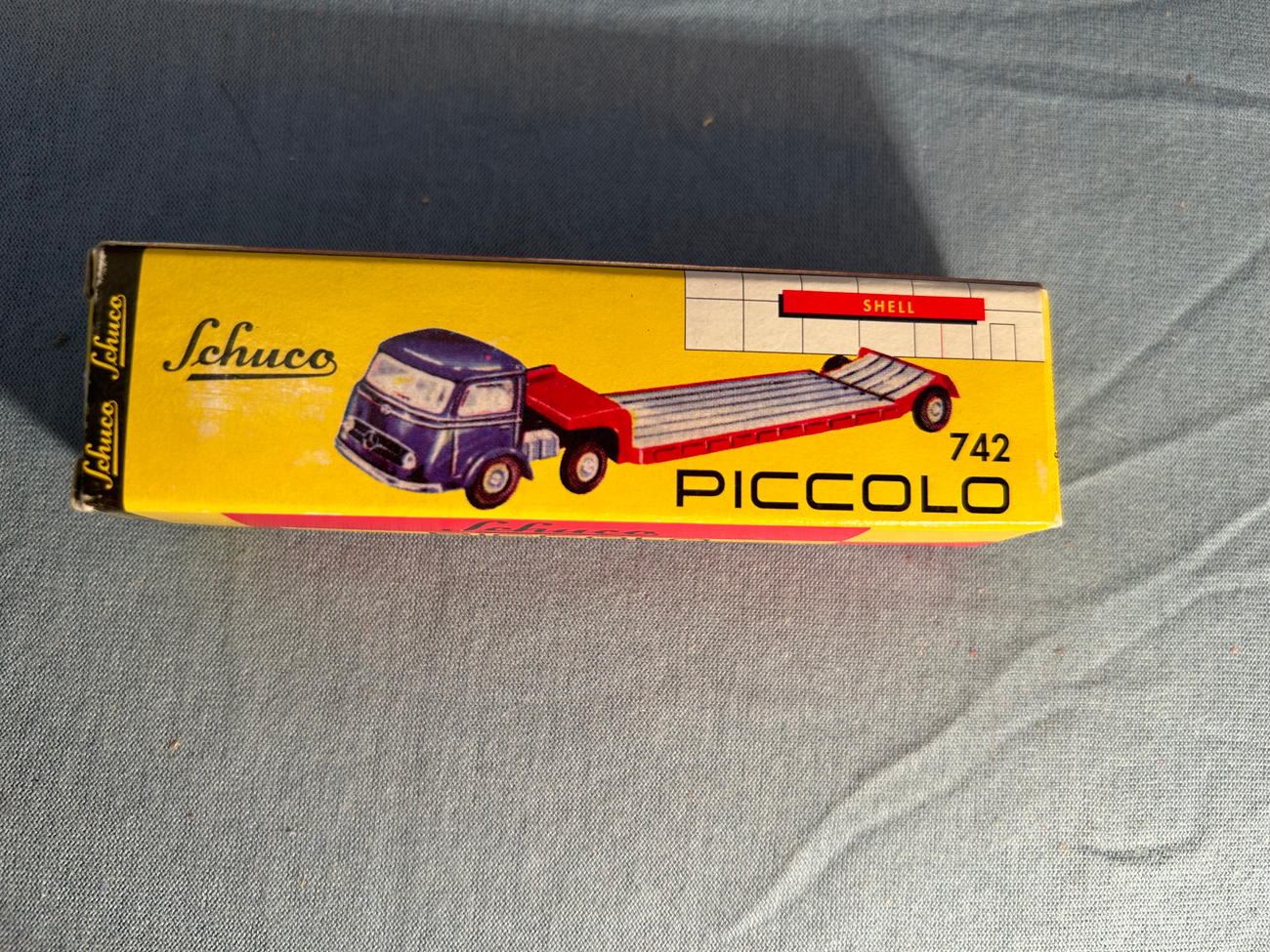Schuco Piccolo Mercedes Benz 742 Schuco Piccolo Mercedes mit Tieflader SCHUCO Piccolo