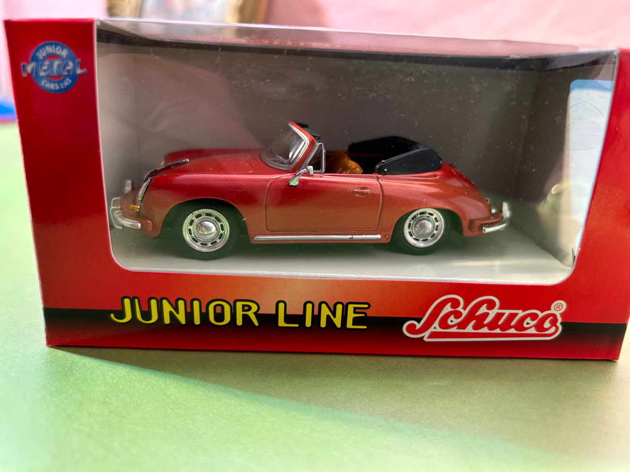 Schuco Porsche Junior Line Porsche rot Met  SCHUCO Junior Line 