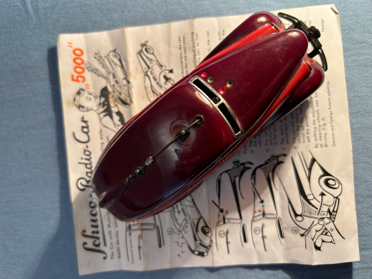 Schuco Radio 5000 Sehr rarer Fahrzeug  SCHUCO 5000 