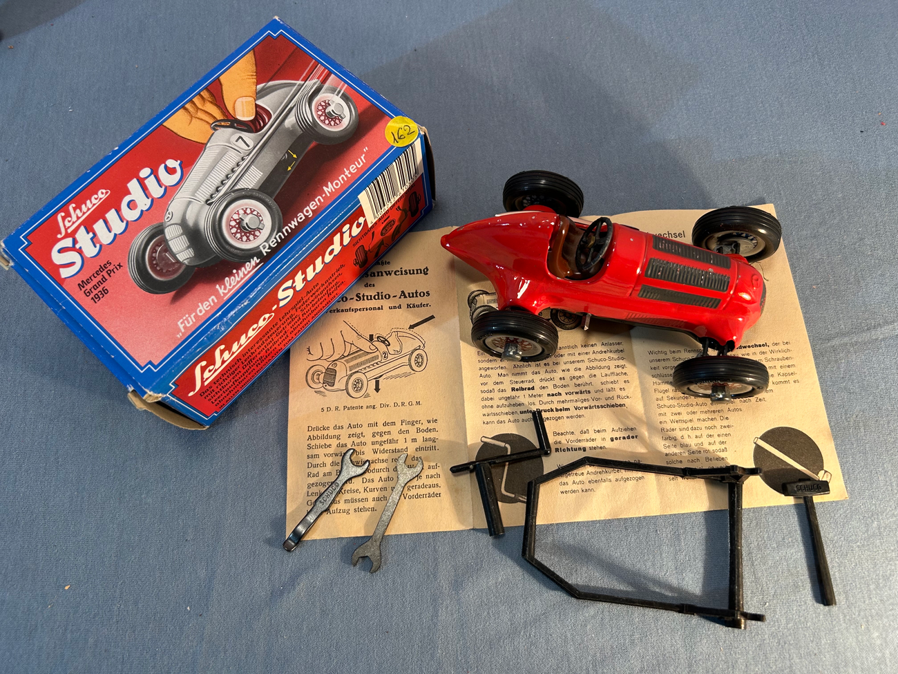 Schuco Studio Rennwagen 1 Schuco Rennwagen 1 rot  SCHUCO 1000 