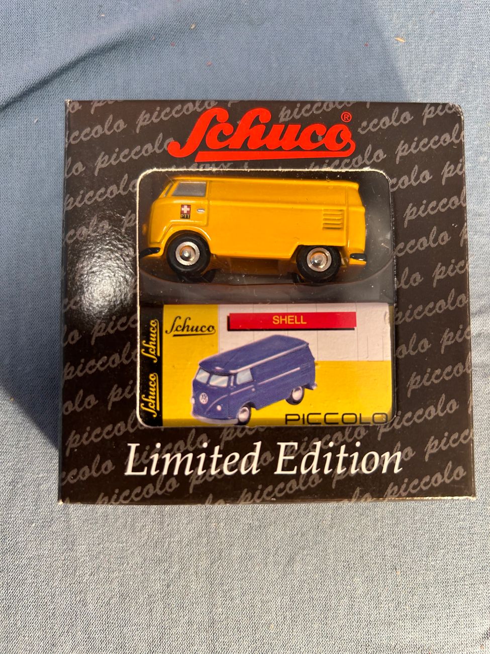 Schuco Varianto 3010 Original Karton schlechten Zustand  SCHUCO Varianto Elektro 