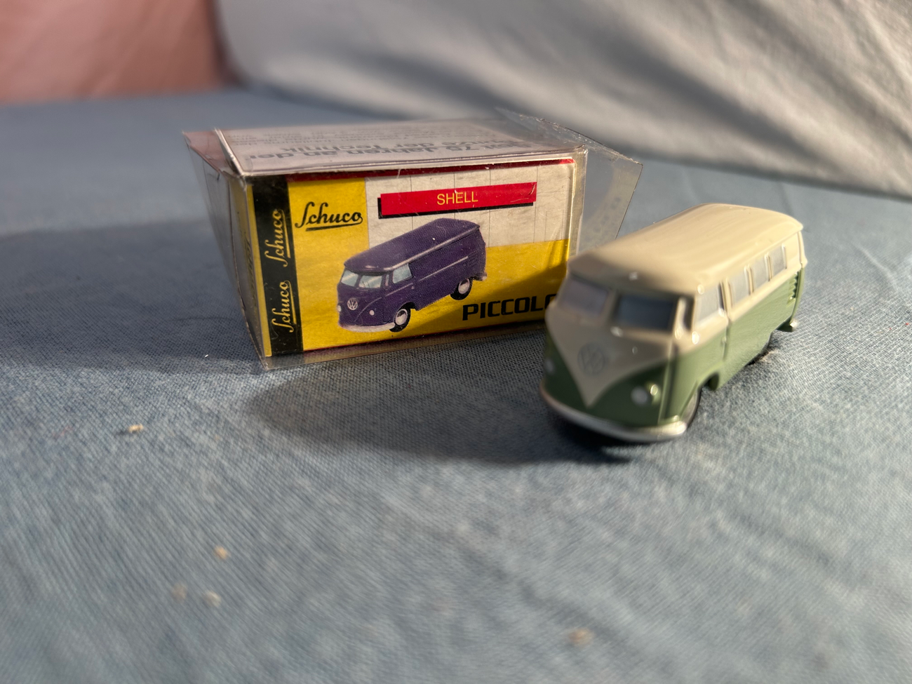 Schuco 1001 rot Fahrt ohne herunter zu fallen  SCHUCO 1000 